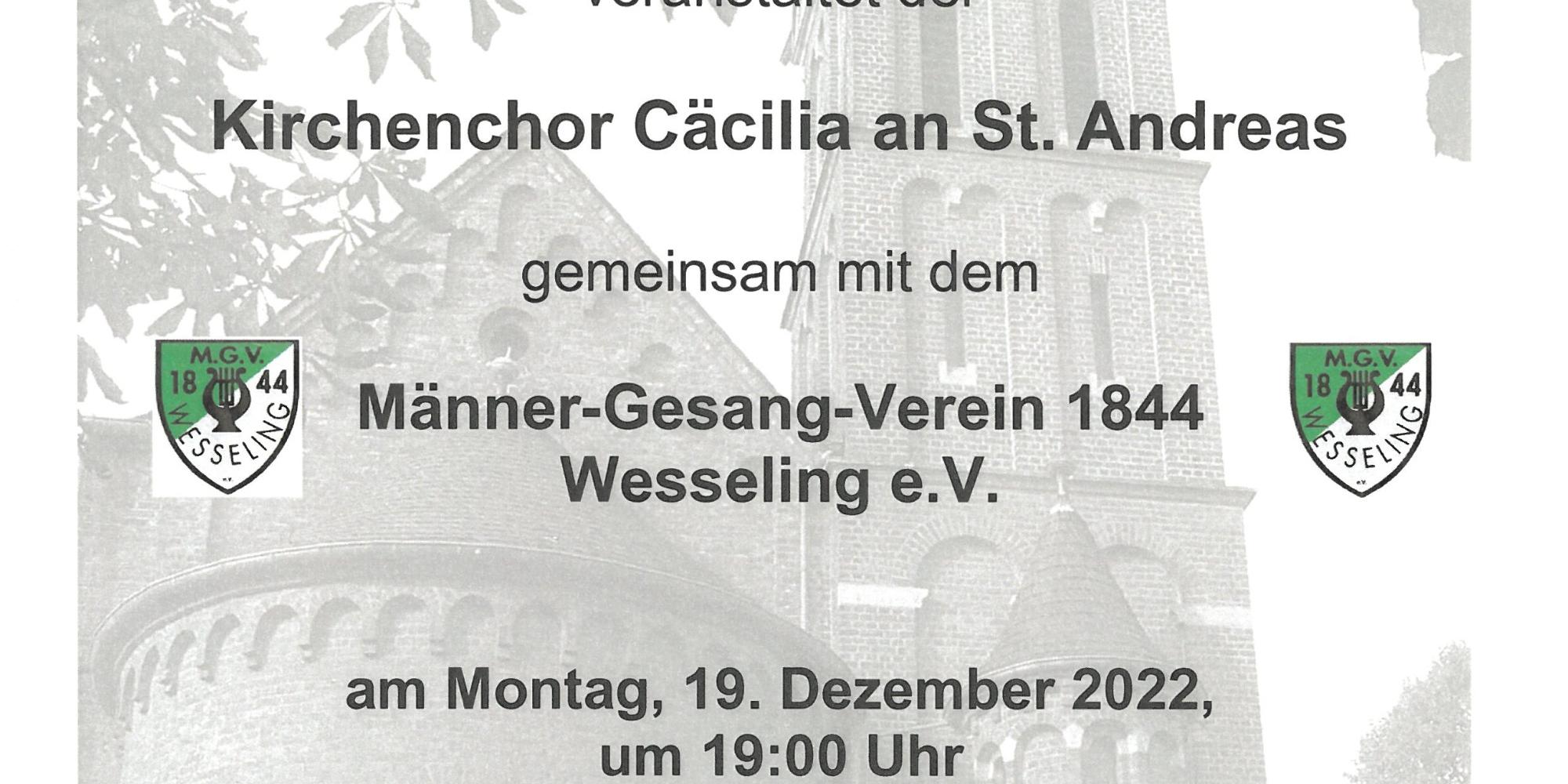 Plakat Kirchenchor