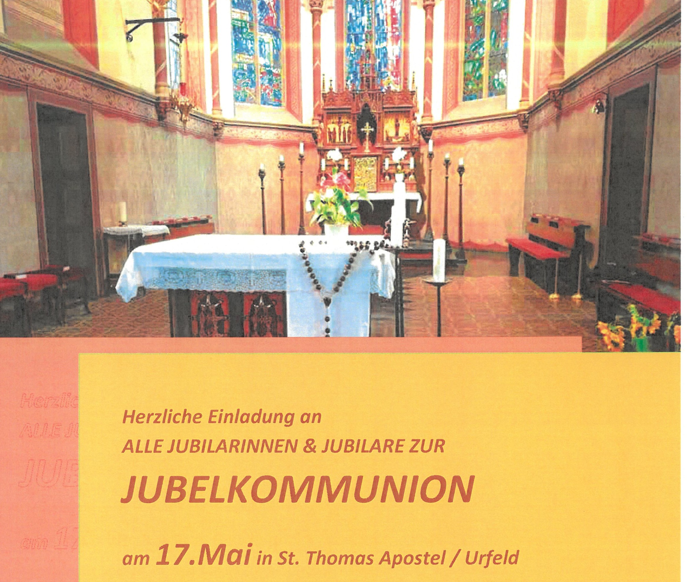 Jubelkomunion St. Thomas