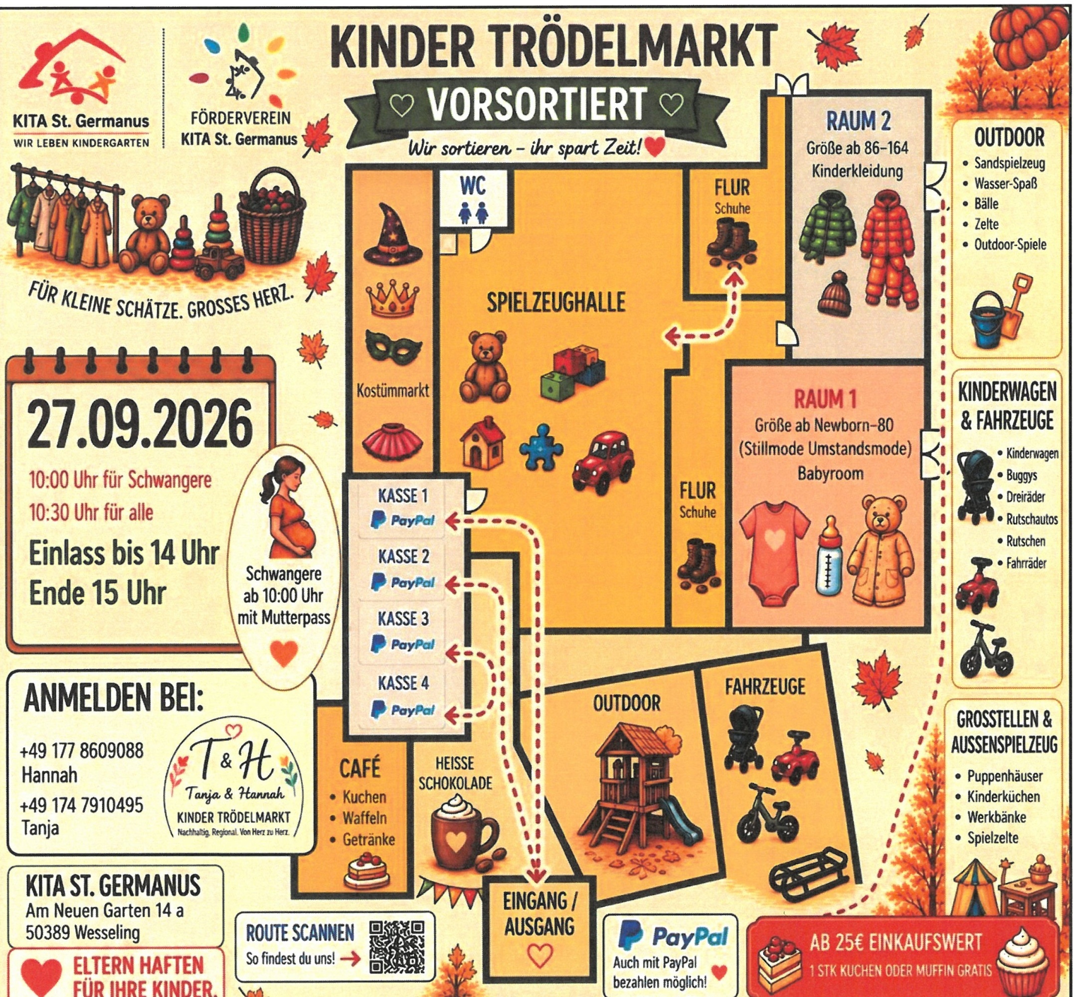 Kindertrödelmarkt Kita St. Germanus