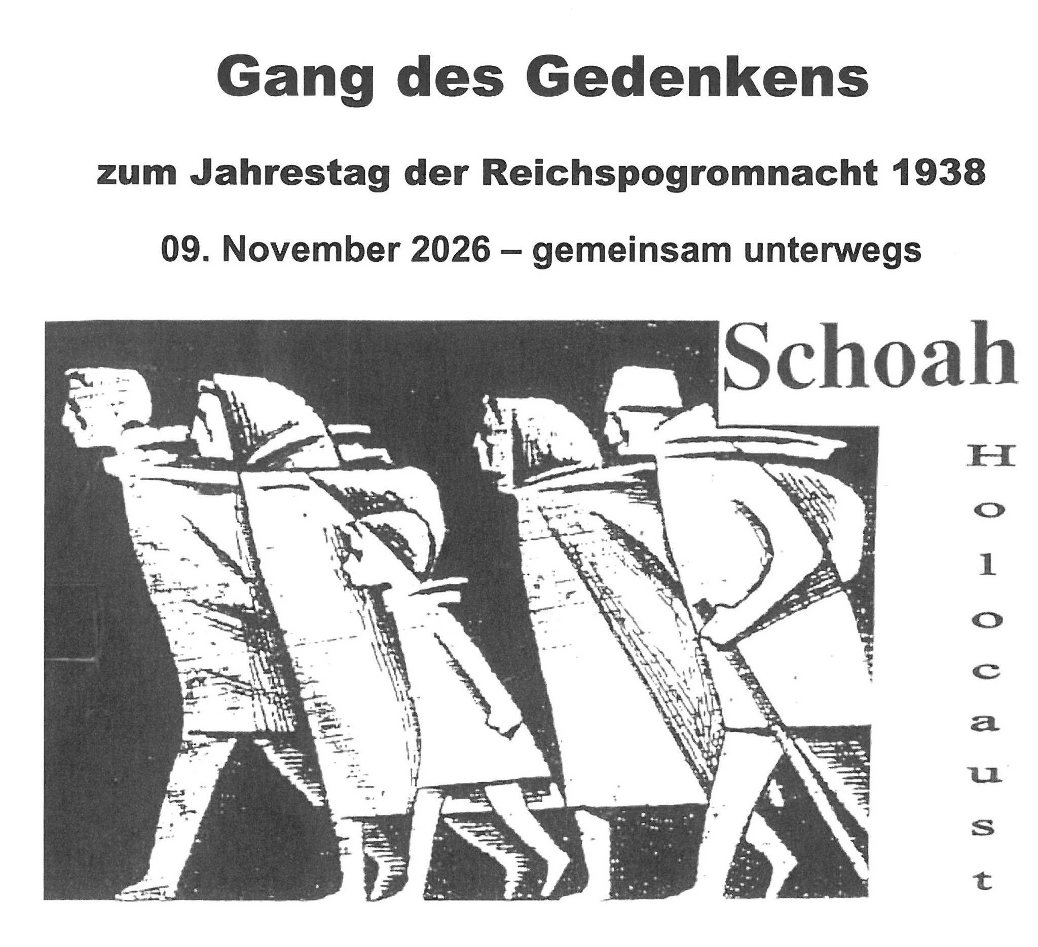 Gang des Gedenkens 2026